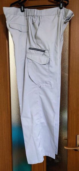 未使用 コーナンPRO−ACT サマーカーゴパンツ3L シルバーグレー 104〜114cm 股下76cm タグ無し 作業ズボン