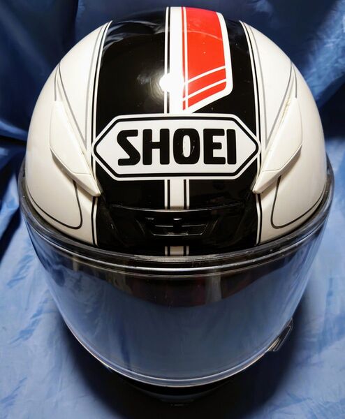 SHOEI Z-7 フラッガー L59cm 年式不明 ソフトスモーク ピンロックシート付き