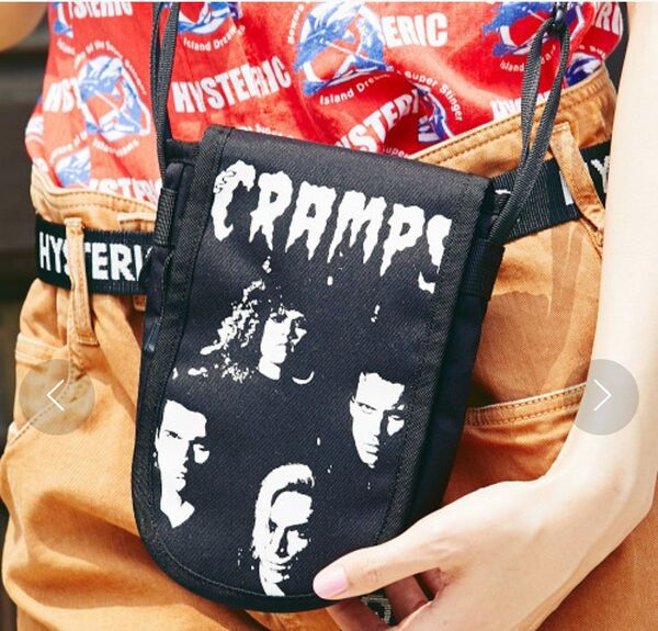 HYSTERIC GLAMOUR クランプス サイコビリー ミニショルダーバッグ ポーチ ショルダーバッグ