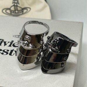 【新品未使用品】ヴィヴィアンウエストウッド アーマーリング 2個セット