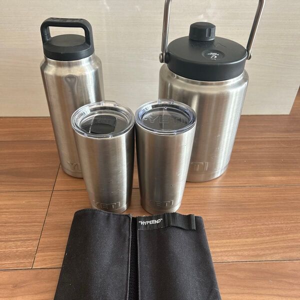 YETI タンブラー ウォータージャグ ハーフガロン ランブラー ボトル 水筒