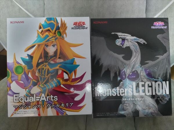 遊戯王 Equal Arts マジシャンズ ヴァルキリア Monsters LEGIONスターダストドラゴンセット