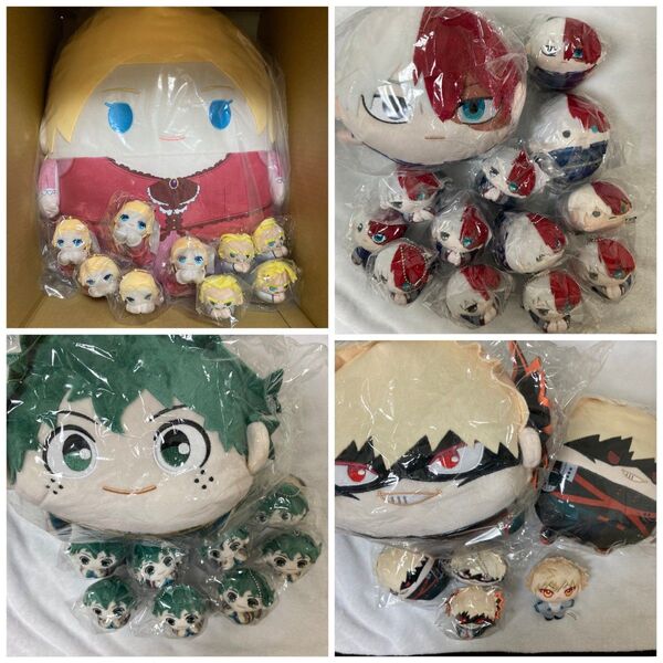 ヒロアカ 僕のヒーローアカデミア ぽてコロ ふわコロ ぬいぐるみ まとめ売り 爆豪勝己 轟焦凍 緑谷出久 アンナ