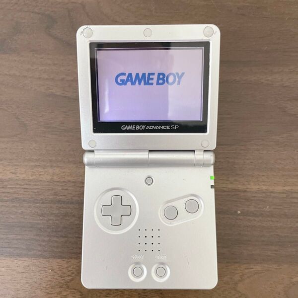 【動作確認済】ゲームボーイアドバンスSP シルバー ゲームボーイ 任天堂 Nintendo ニンテンドー GBA SP