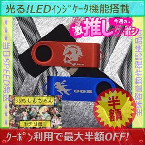 +ヘアバンド1個(お得)+新品 USBメモリ 8GB×2個《№30》