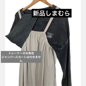 新品 LOGOS DAYS しまむら レトロ 古着 ピグメントワンポイント刺繍プルオーバー ロゴスデイズ Mサイズ ファッション