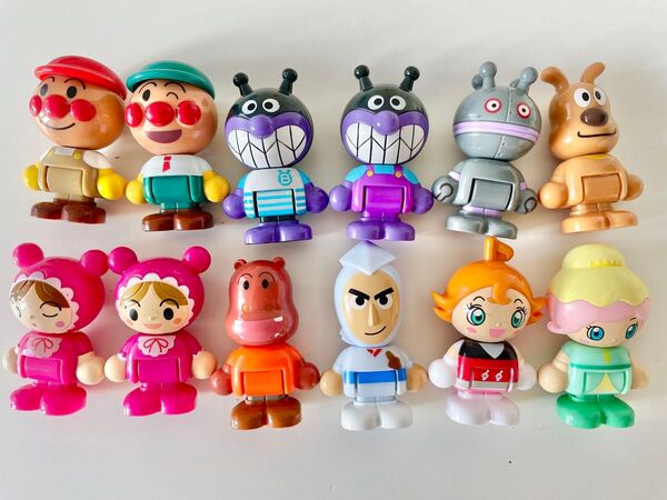 アンパンマン ブロックラボスイング ドール フィギュア まとめ売り 12体