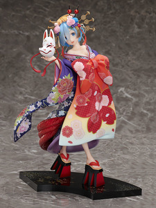 【新品、未使用】Re:ゼロから始める異世界生活 レム -花魁道中- 1/7スケールフィギュア FURYU F:NEX / リゼロ フリュー フェネクス