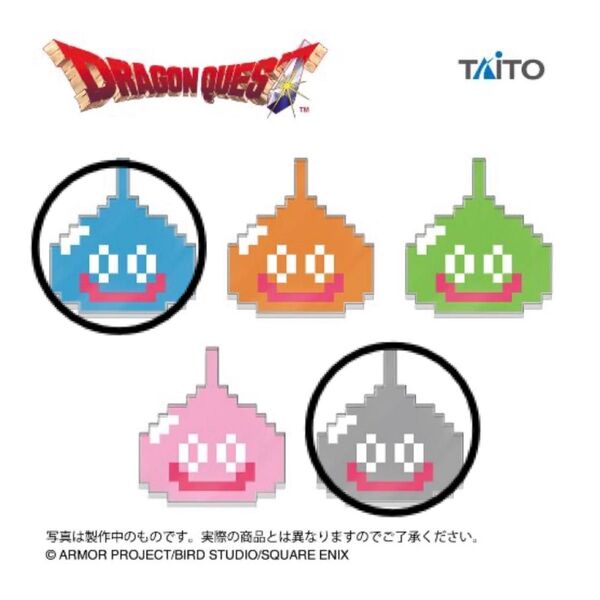 未開封 ドラゴンクエスト AM アクリルブロック ドットスライム 2個セット