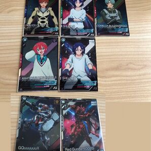 ガンダムアーセナルベース ジークアクス ブースターパックカード 7枚セット