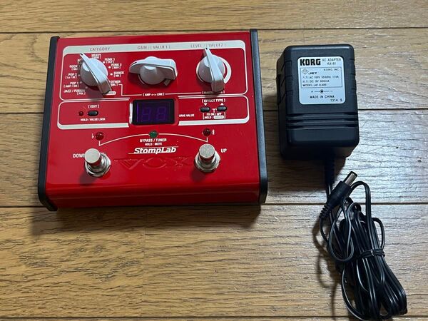 VOX StompLab マルチエフェクター KORG ACアダプター付き 美品