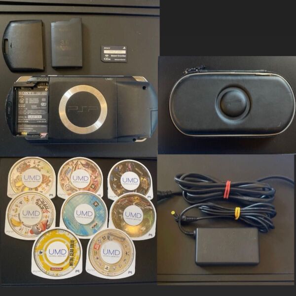PSP (PSP-1000)ブラック まとめ売り セット