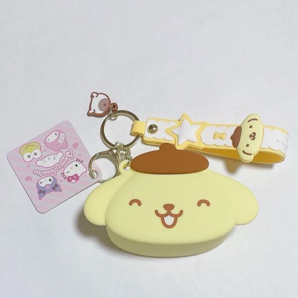 サンリオ ポムポムプリン シリコンポーチ コインケース