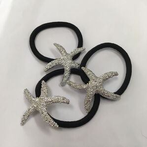 3個セット スターフィッシュヘアゴム新品