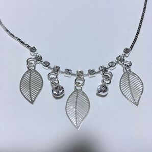シルバーアンクレット新品 リーフ
