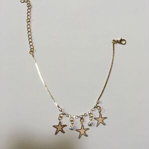 ゴールドアンクレット新品 スターフィッシュ