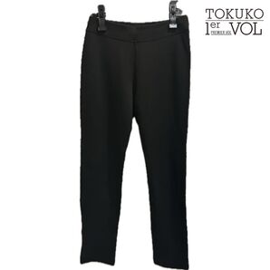 TOKUKO ★ トクコ プルミエヴォル パンツ ストレッチ ブラック 黒 レギンス 履きやすい 動きやすい ストレスフリー ①