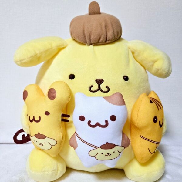 ポムポムプリン チームプリンみんなでお散歩でちゅ!BIGぬいぐるみ ラウワン限定