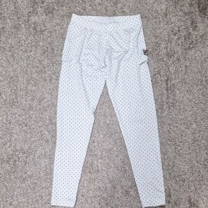FILA ドット柄 テニスレギンス ホワイトドット柄 Lsize