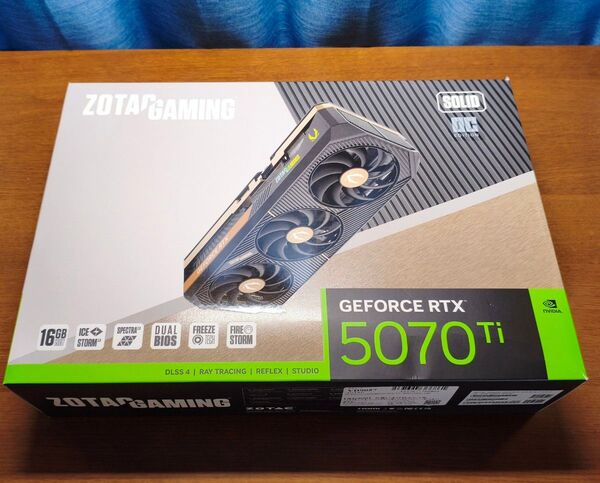 ZOTAC GAMING RTX 5070 Ti SOLID OC 16GB ZT-B50710J-10P VD9057
