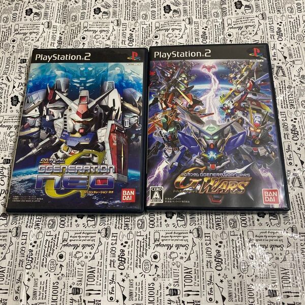 PS2 SDガンダム ジージェネレーション ネオ+ウォーズ 2本セット