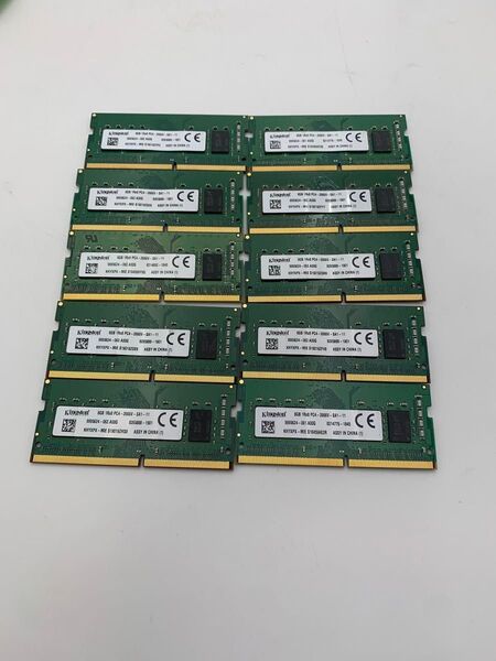 Kingston 1RX8 PC4-2666V-SA1-11 8GB。10枚セット