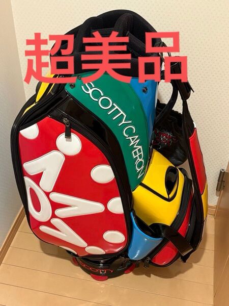 【SCOTTY CAMERON タイトリスト限定 カラフル キャディーバック】 キャディバッグ