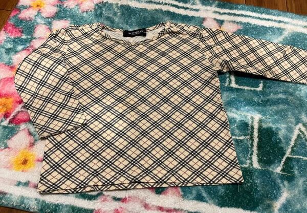 70cm バーバリーロンドン シャツ Tシャツ ノバチェック BURBERRY バーバリー ポイント消化 ポイント利用