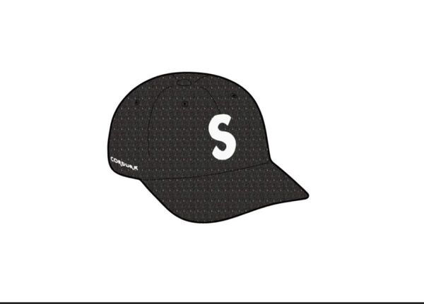 Supreme Cordura Denim S Logo 6-Panel "Black"【25SS】