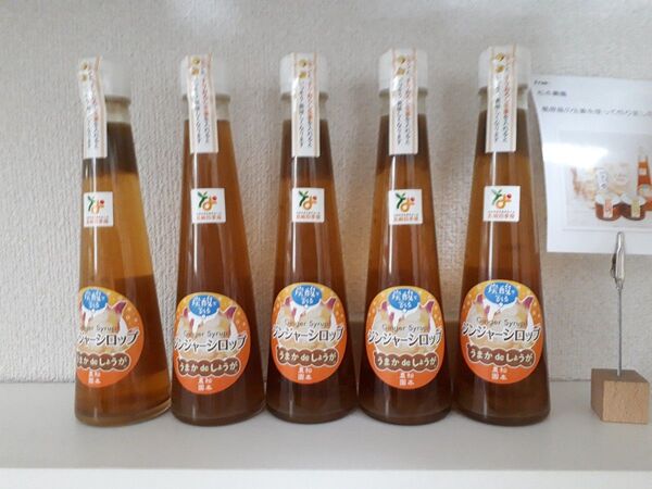長崎県 島原産 ジンジャーシロップ 5本セット