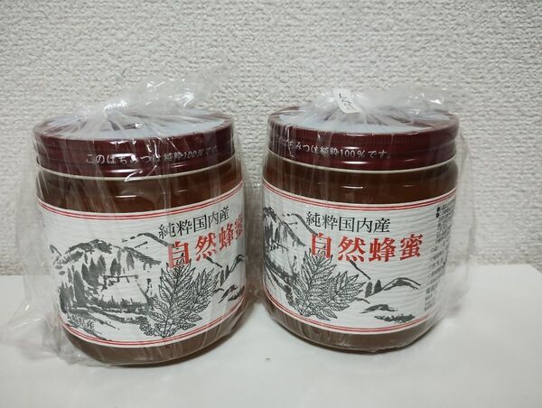 国産蜂蜜 こうろう蜜( はぜ蜜)600g入り2瓶セット