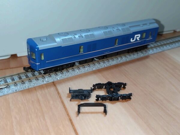 TOMIX トミックス 98858の増結にどうぞ! JR 24系25形 寝台特急 なは カニ24-17 セットバラシ品