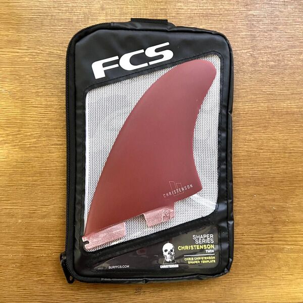 FCS2 FCS FCSII fin フィン クリステンソン twin ツイン christenson red レッド 赤 cc