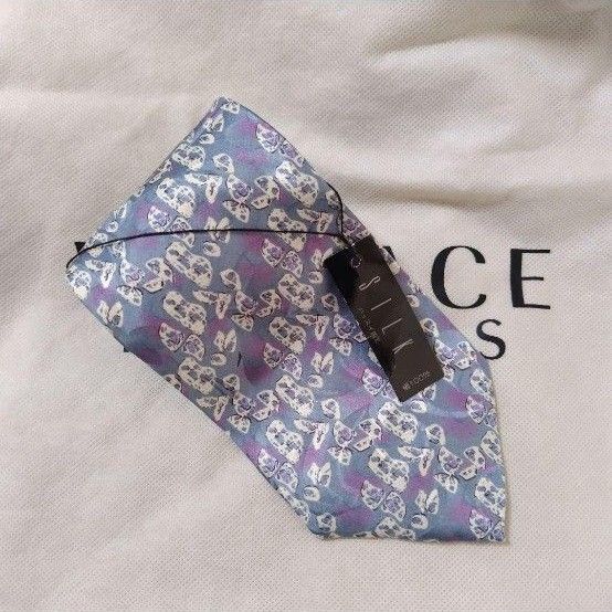 新品ネクタイ 涼しげ 総柄 ネクタイ 紳士 ファション