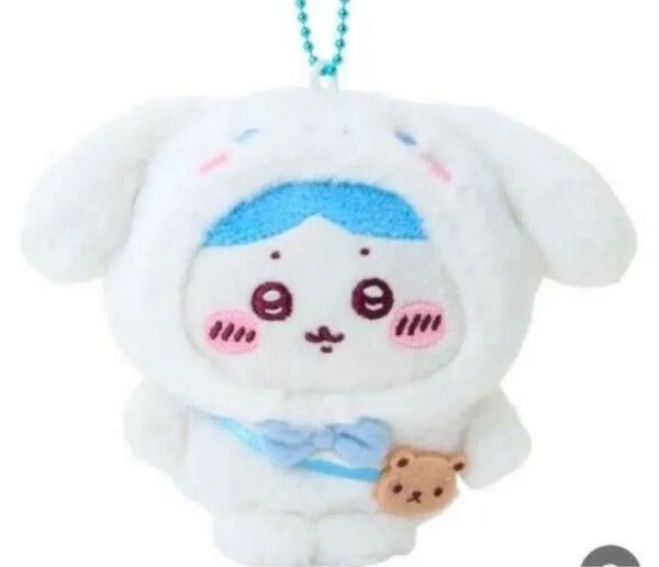 ちいかわ サンリオ ハチワレ ぬいぐるみキーホルダー マスコットホルダー シナモロール