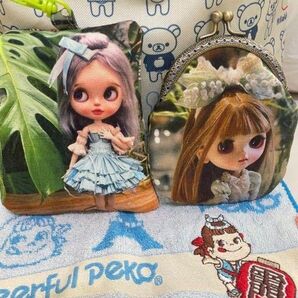 レアパネル ドール がま口財布&ポーチセット ハンドメイド