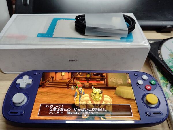 Retroid pocket 5 GCカラー 画面ガラスフィルム付き