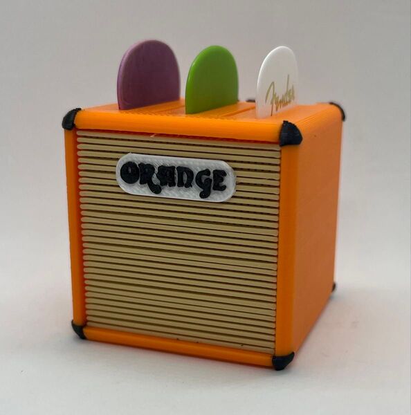 ピックホルダー ケース ORANGE オレンジ アンプ ギター ベース インテリア