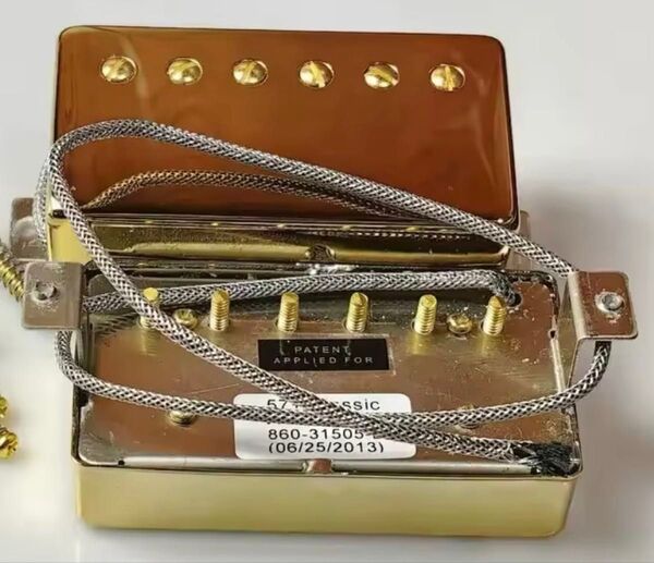 Gibson 57 Classic+ クローン セット ゴールド ピックアップ 輸入品 ギブソン ハムバッカー クラシック