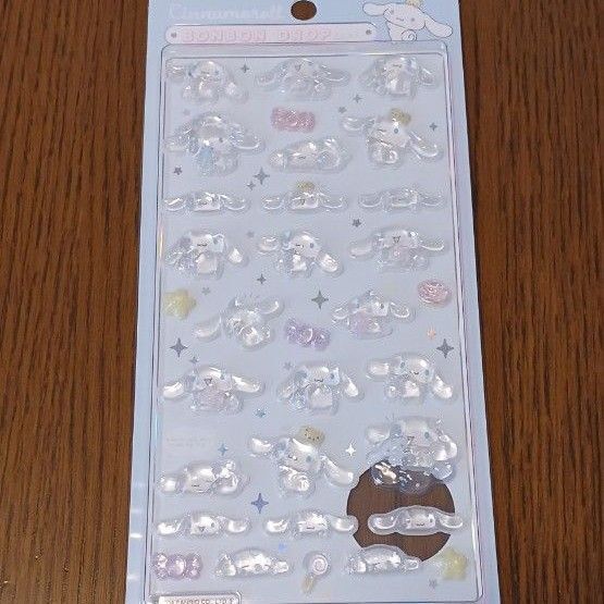 シナモロール シナモン ボンボンドロップシール サンリオ シール ネイルシール ネイルパーツ