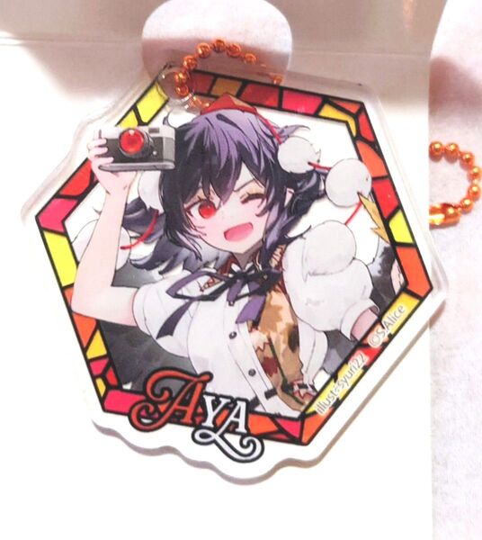 東方Project アクリルキーホルダー 射命丸文