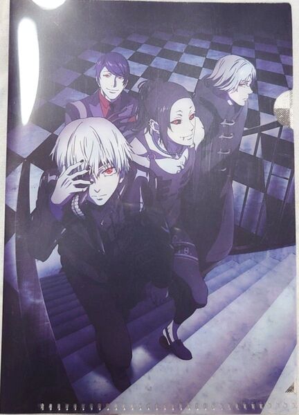 東京喰種 ミニクリアファイル(金木研、月山習、ウタ、四方蓮示)