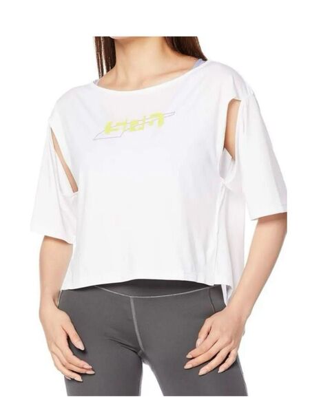 新品タグ付き PUMA scRUNble Tシャツ レディース トップス ピラティストレーニング 半袖 Tシャツ S