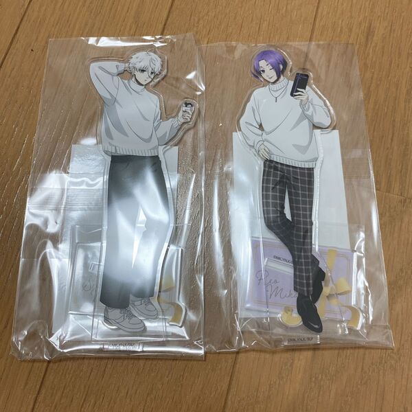 ブルーロック アクリルスタンド 凪誠士郎 御影玲王 エゴイスティックモール アクスタ