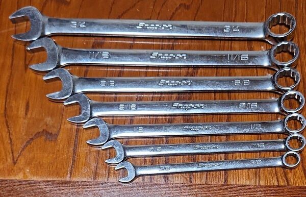 Snap-on スナップオン コンビネーションレンチ インチサイズ