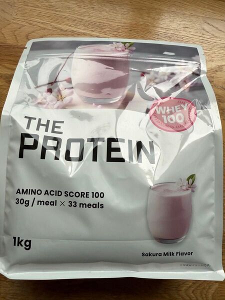 ザプロ THEPROTEIN 桜ミルク 1kg ホエイプロテイン