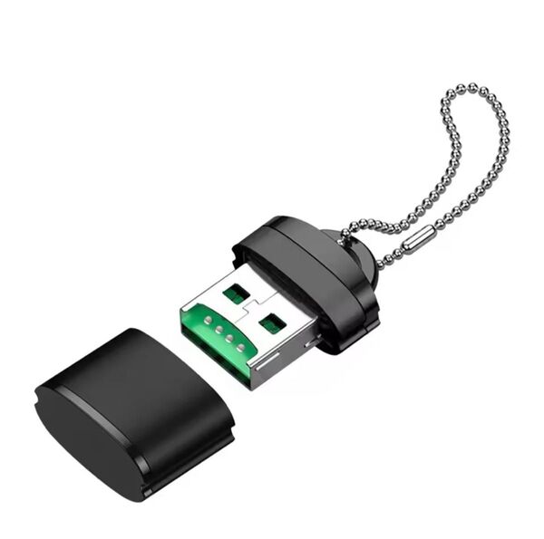 microSD カードリーダー USB 2.0 アダプター メモリカードリーダー