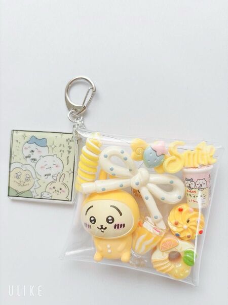 ガチャ詰めポーチ風☆ちいかわ371☆キャンディバックキーホルダー
