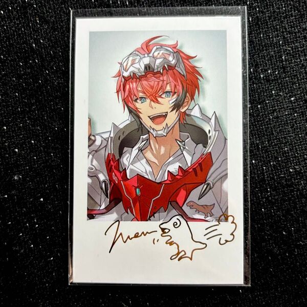 にじさんじ 赤城ウェン Heroes Oriens ランダムチェキ風カード レア 箔押し サイン