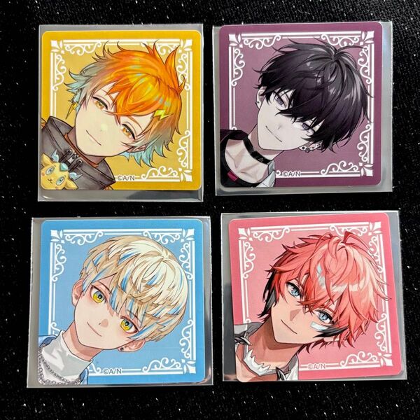 にじさんじ Oriens オリエンス 赤城ウェン 佐伯イッテツ 緋八マナ 宇佐美リト にじストア3周年特典ステッカー 4枚セット